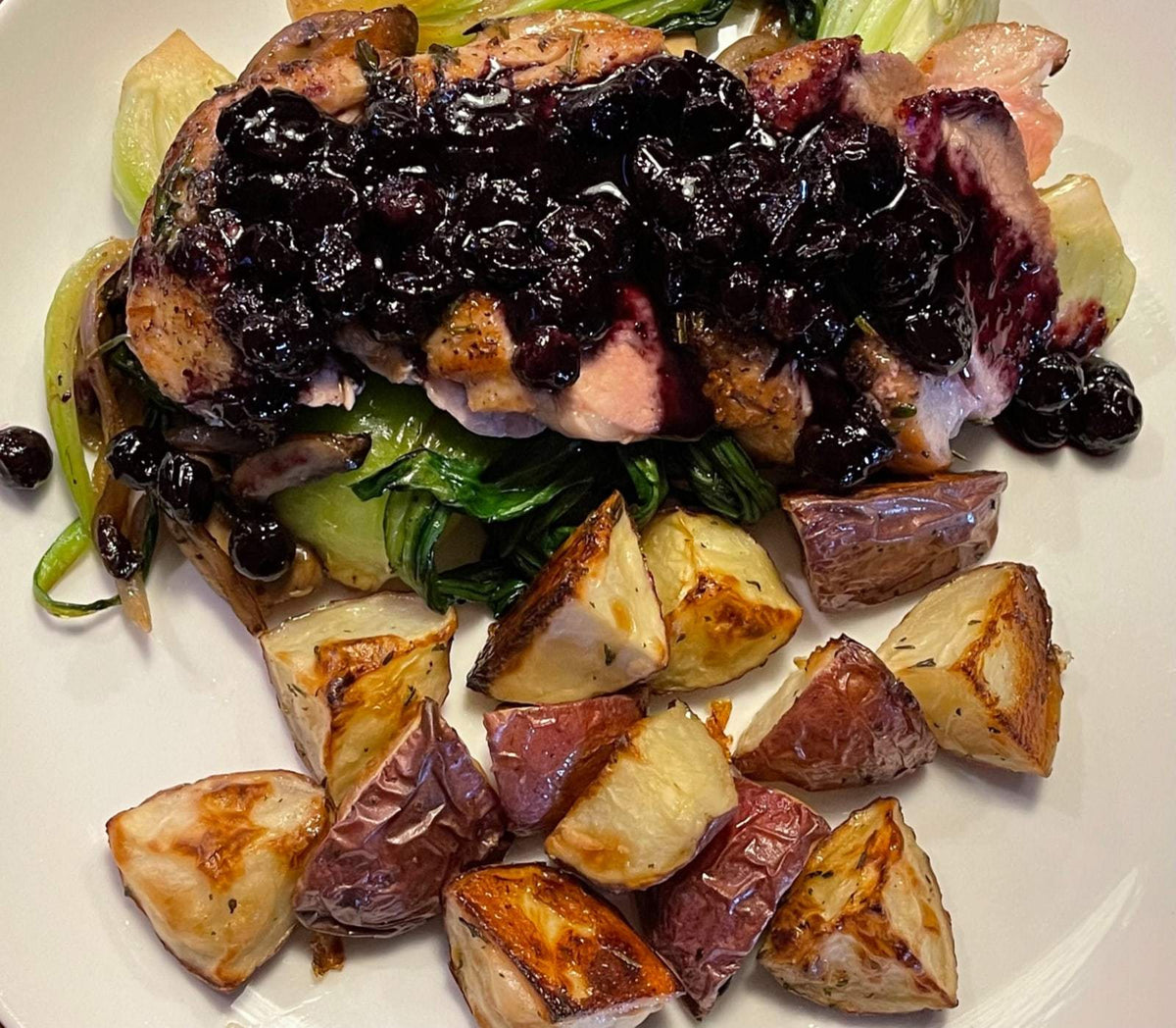 Pan-Seared Duck Breast with Blueberry Sauce – Circle B Ranch and Marina