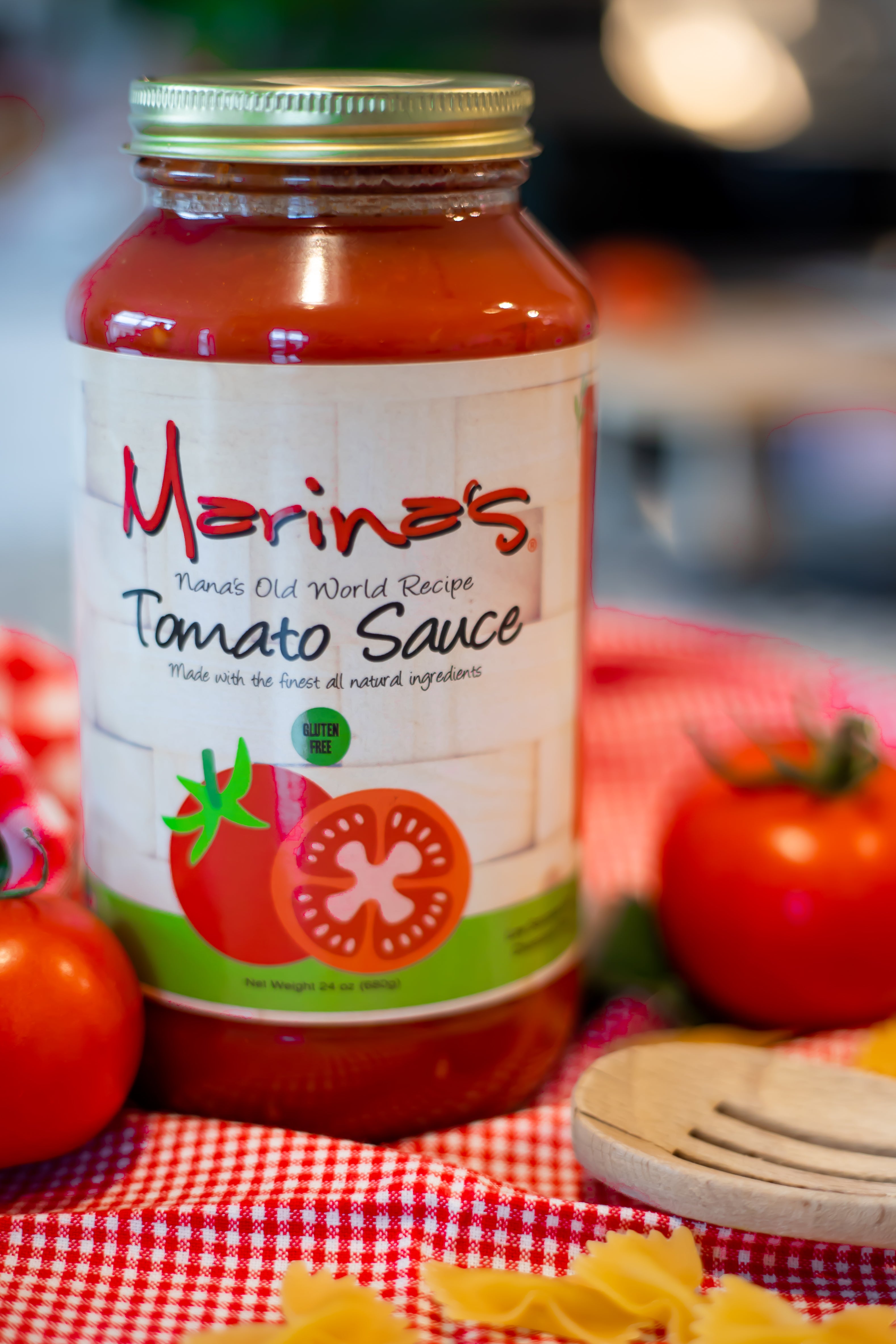 Marina’s Homemade Marinara Pasta Sauce, Italian Tomato Sauce- Low Sodium, No Additives or Preservatives Sauce Circle B Ranch and Marina's Kitchen 