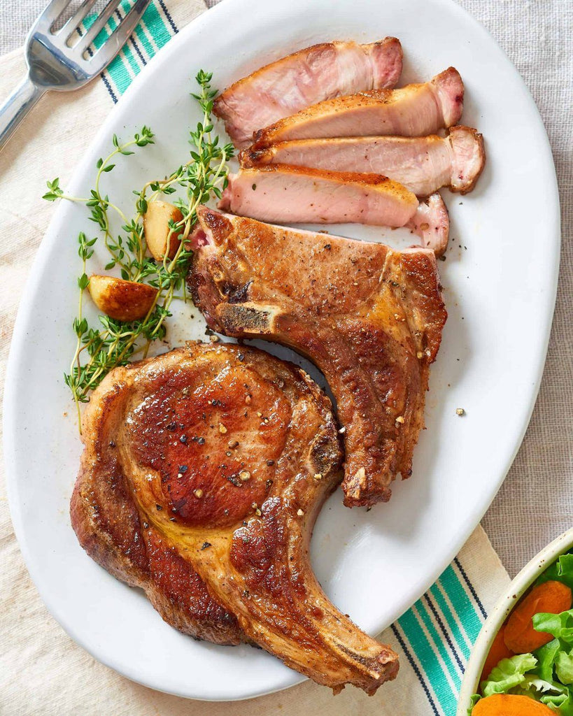 Yes!! You Can Grill Pork Chops on an Indoor Grill!! – Circle B Ranch ...