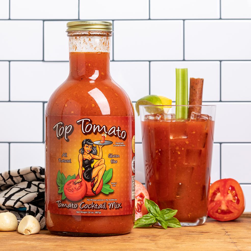 Top Tomato Bloody Mary Mix Bloody Mary Circle B Ranch and Marina's Kitchen 